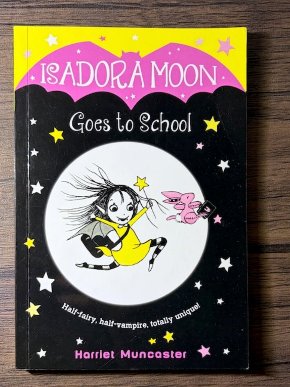 Isadora Moon Goes to School Children's Book Paperback